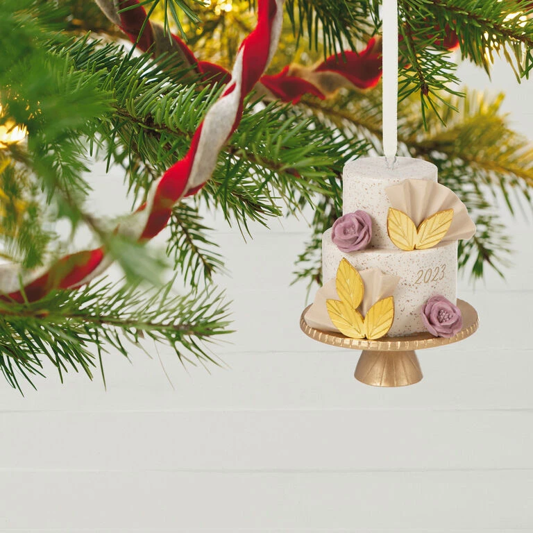 Hallmark A Sweet Beginning 2023 Porcelain Ornament 4 Hallmark A Sweet Beginning 2023 Porcelain Ornament - Image 2
