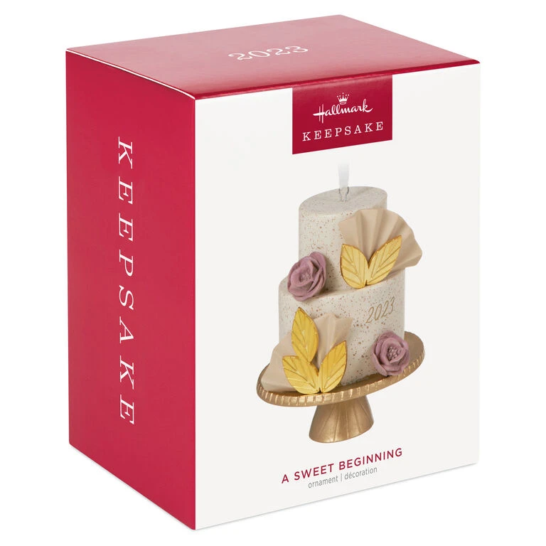 Hallmark A Sweet Beginning 2023 Porcelain Ornament 6 Hallmark A Sweet Beginning 2023 Porcelain Ornament - Image 4