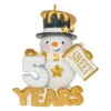 Hallmark 50 Sweet Years Special Edition Ornament -Hallmark 50 Sweet Years Snowman Keepsake Ornament 1799QGO2509 01