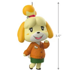 Hallmark Nintendo Animal Crossing™ Isabelle Ornament -Hallmark Animal Crossing Isabelle Keepsake Ornament 1899QXI6317 03
