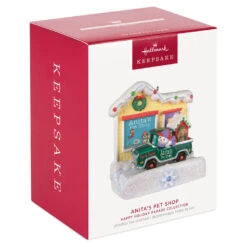 Hallmark Happy Holiday Parade Collection Anita's Pet Shop Musical Ornament With Light 11 Hallmark Happy Holiday Parade Collection Anita's Pet Shop Musical Ornament With Light -Hallmark Anitas Pet Shop Store and Truck Keepsake Ornament 3499QGO2519 04