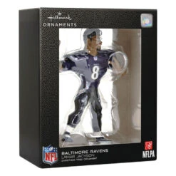 NFL Baltimore Ravens Lamar Jackson Hallmark Ornament 10 NFL Baltimore Ravens Lamar Jackson Hallmark Ornament -Hallmark Baltimore Ravens Lamar Jackson Christmas Ornament 1OSL2097 04