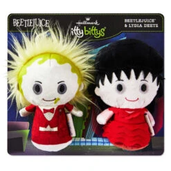 Hallmark Itty Bittys® Beetlejuice™ And Lydia Deetz Plush, Set Of 2 9 Hallmark Itty Bittys® Beetlejuice™ And Lydia Deetz Plush, Set Of 2 -Hallmark Beetlejuice and Lydia Deetz Plush itty bittys 1KDD2094 03