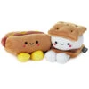 Hallmark Better Together Hot Dog And S'More Magnetic Plush, 4" 1 Hallmark Better Together Hot Dog And S'More Magnetic Plush, 4" -Hallmark Better Together Hot Dog and SMore Magnetic Plush 1KID1648 01