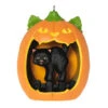 Hallmark Happy Halloween! Ornament -Hallmark Black Cat Pumpkin Diorama Keepsake Ornament 1799QFO5311 01