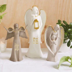 Hallmark -Hallmark Blessed Beyond Measure Angel Figurine With Light 1JOA1047 02