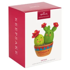 Hallmark Cactus Sisters Ornament -Hallmark Cactus Sisters Rooted in Love Keepsake Ornament 1599QGO2569 04