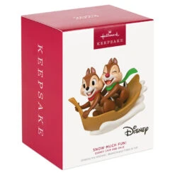 Hallmark Disney Chip And Dale Snow Much Fun! Ornament 11 Hallmark Disney Chip And Dale Snow Much Fun! Ornament -Hallmark Chip and Dale Chipmunks Sledding Keepsake Ornament 2099QXD6567 04