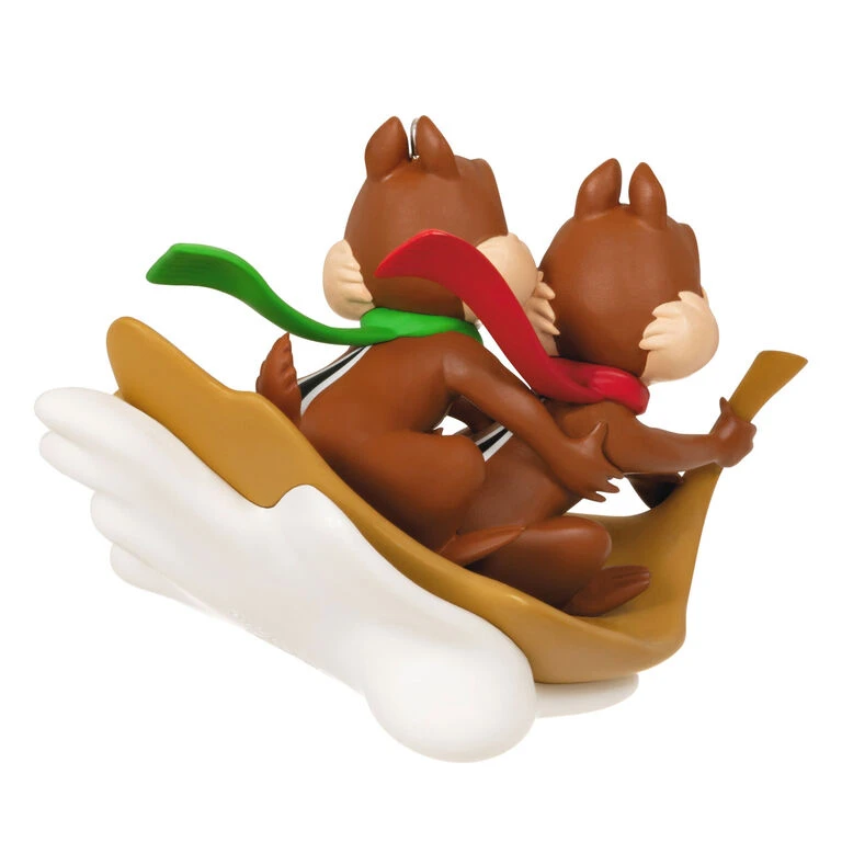Hallmark Disney Chip And Dale Snow Much Fun! Ornament 8 Hallmark Disney Chip And Dale Snow Much Fun! Ornament - Image 6