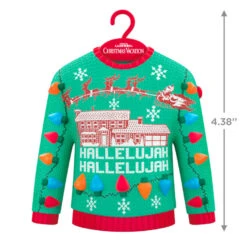 Hallmark National Lampoon's Christmas Vacation™ A Lotta Lights Musical Ornament With Light -Hallmark Christmas Vacation Ugly Sweater Keepsake Ornament 2299QXI7437 03