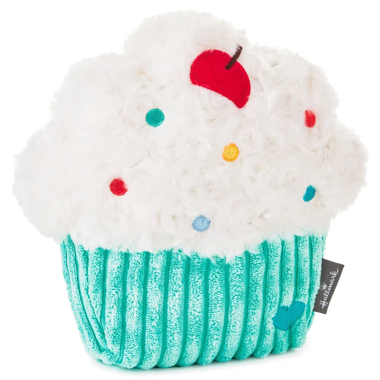 Hallmark Cupcake Recordable Plush, 8.5" 3 Hallmark Cupcake Recordable Plush, 8.5"