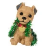 Hallmark Puppy Love Terrier 2023 Ornament -Hallmark Dog With Tinsel Keepsake Ornament 1599QXR8177 01