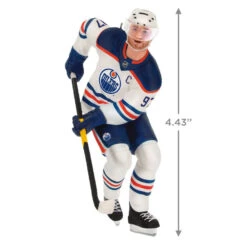 Hallmark NHL® Edmonton Oilers® Connor McDavid Ornament -Hallmark Edmonton Oilers Connor McDavid Keepsake Ornament 2299QXI7169 03