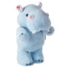 Hallmark Hug 'n' Sing Tootin' Hippo Singing Stuffed Animal With Motion, 10" 2 Hallmark Hug 'n' Sing Tootin' Hippo Singing Stuffed Animal With Motion, 10" -Hallmark Farting Hippo Musical Stuffed Animal With Motion 1PSB2193 01