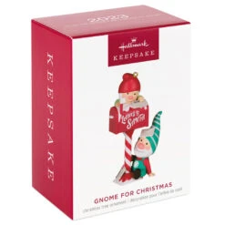 Hallmark Gnome For Christmas Ornament -Hallmark Gnomes Mailing Letter to Santa Keepsake Ornament 1999QXR8109 04