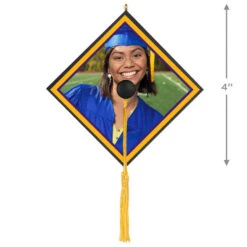Hallmark Graduation Cap Photo Personalized Ornament -Hallmark Graduation Cap Photo Personalized Keepsake Ornament 2499QHE2120B3 03