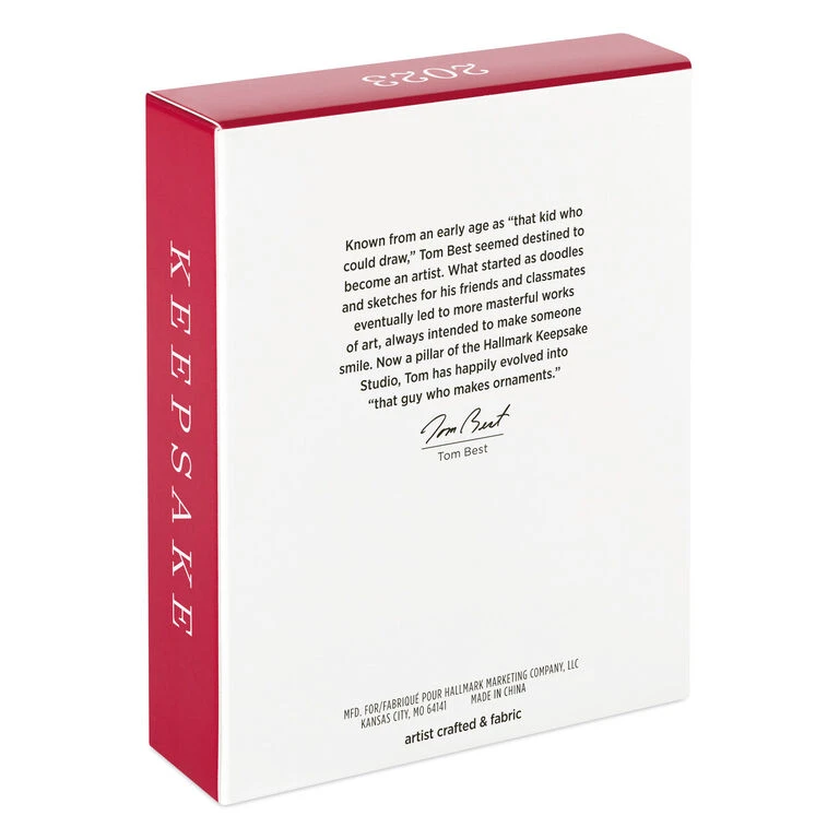 Hallmark The Gift Of Caring 2023 Fabric Ornament 7 Hallmark The Gift Of Caring 2023 Fabric Ornament - Image 5