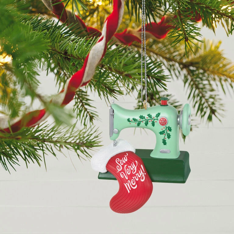 Hallmark Sew Very Merry! Ornament 4 Hallmark Sew Very Merry! Ornament - Image 2