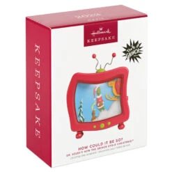 Hallmark Dr. Seuss's How The Grinch Stole Christmas!™ How Could It Be So? Ornament With Light And Sound -Hallmark Grinch Stole Christmas TV Keepsake Ornament 1999QXI7387 04