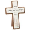 Hallmark Grow With Our Lord Wood And Ceramic Cross, 7" -Hallmark Grow With Our Lord Wood and Ceramic Cross 1REL1085 01