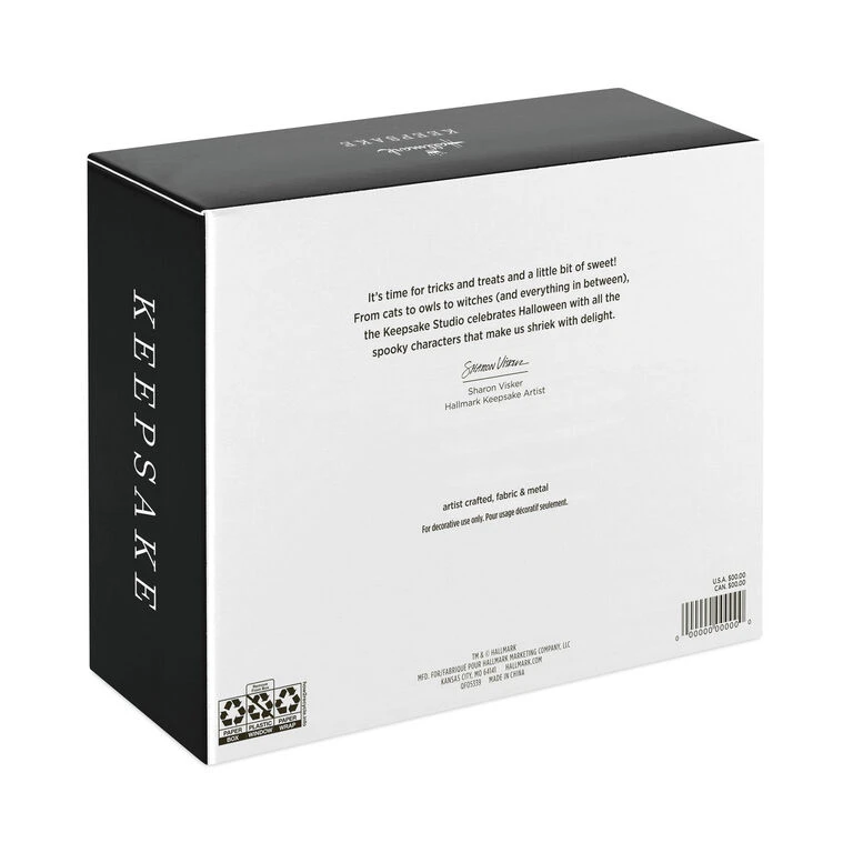 Hallmark Mini Halloween Tree Topper And Tree Skirt, Set Of 2 7 Hallmark Mini Halloween Tree Topper And Tree Skirt, Set Of 2 - Image 5