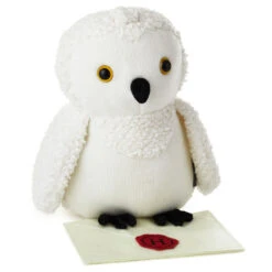 Hallmark Harry Potter™ Hedwig™ Stuffed Animal, 9" -Hallmark Harry Potter Hedwig Owl Knitted Stuffed Animal 1BBY4812 03