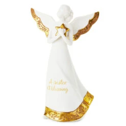 Hallmark 17 Hallmark A Sister Is A Blessing Angel Figurine, 8.5"
