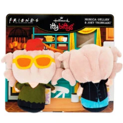 Hallmark Itty Bittys® Friends Joey And Monica Plush, Set Of 2 9 Hallmark Itty Bittys® Friends Joey And Monica Plush, Set Of 2 -Hallmark Joey and Monica Turkey Heads Plush Friends itty bittys 1KDD2071 03