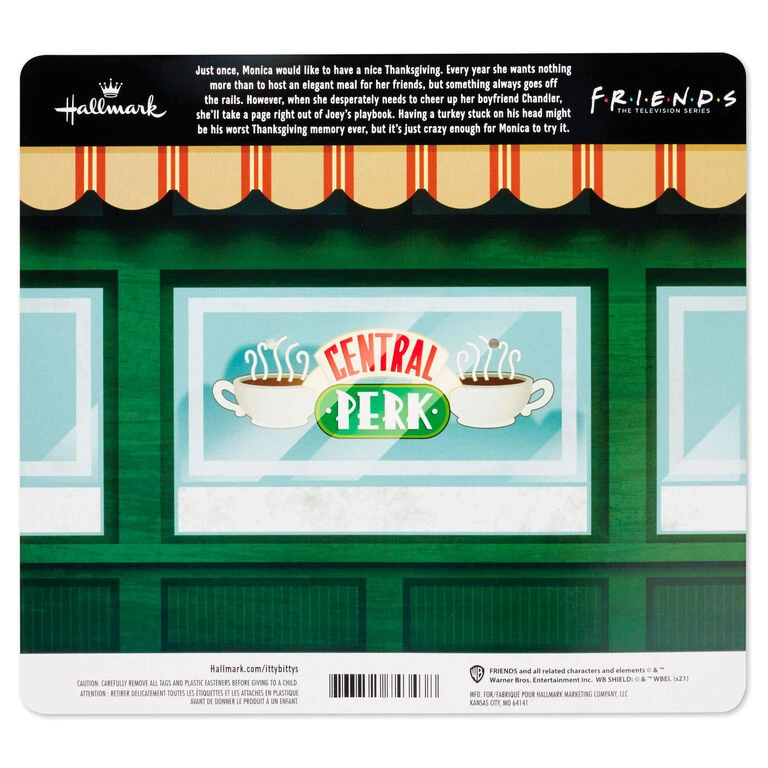 Hallmark Itty Bittys® Friends Joey And Monica Plush, Set Of 2 6 Hallmark Itty Bittys® Friends Joey And Monica Plush, Set Of 2 - Image 4