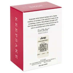 Hallmark The Car's The Star Jurassic Park 1992 Jeep Wrangler Metal Ornament -Hallmark Jurassic Park Jeep Keepsake Ornament 2199QXR8149 05