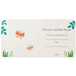 Hallmark The Lion And The Mouse Board Book And Lion Lovey Blanket Set 12 Hallmark The Lion And The Mouse Board Book And Lion Lovey Blanket Set -Hallmark Lion Lovey Blanket Lion Mouse Kindness Board Book Set 1BBY4783 04