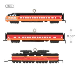 Hallmark Mini Lionel® Milwaukee Road EP-2 Passenger Ornaments, Set Of 3 -Hallmark Lionel Trains Milwaukee Road Cars Keepsake Ornaments 2299QXM9287 03