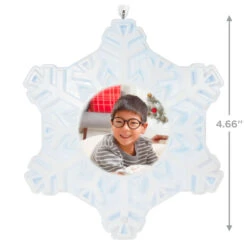 Hallmark Magic Sparkling Snowflake Photo Personalized Ornament With Light 8 Hallmark Magic Sparkling Snowflake Photo Personalized Ornament With Light -Hallmark Magic Sparkling Snowflake Photo Keepsake Personalized Ornament With Light 2999QHE2010B3 03