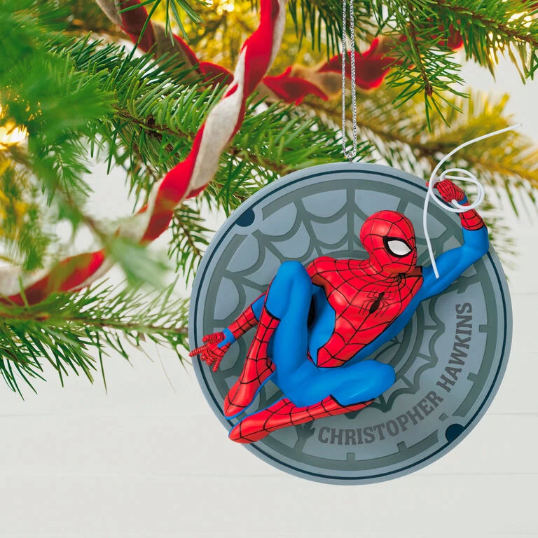 Hallmark Marvel The Amazing Spider-Man Personalized Ornament 4 Hallmark Marvel The Amazing Spider-Man Personalized Ornament - Image 2