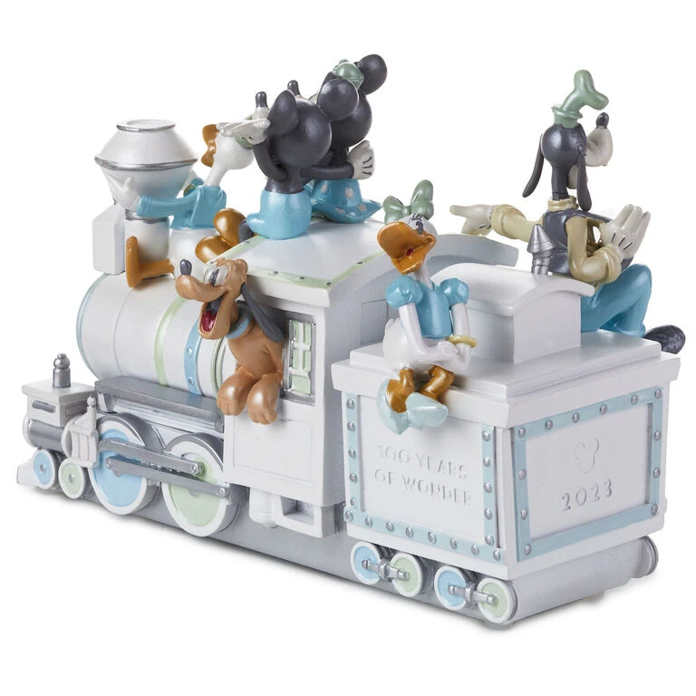 Hallmark Disney 100 Years Of Wonder Mickey And Friends Train Special Edition 2023 Figurine With Light And Sound, 5.63" 4 Hallmark Disney 100 Years Of Wonder Mickey And Friends Train Special Edition 2023 Figurine With Light And Sound, 5.63" - Image 2
