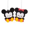 Better Together Disney Mickey And Minnie Magnetic Hallmark Ornaments, Set Of 2 -Hallmark Mickey and Minnie Christmas Ornaments 3HCM2402 01