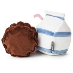 Hallmark Better Together Milk And Cookie Magnetic Plush, 6" 7 Hallmark Better Together Milk And Cookie Magnetic Plush, 6" -Hallmark Milk Carton and Chocolate Cookie Magnetic Plush 1KID1642 03