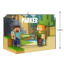 Hallmark Minecraft My World Personalized Ornament 7 Hallmark Minecraft My World Personalized Ornament -Hallmark Minecraft My World Personalized Christmas Ornament 2499QHE2202B1 03