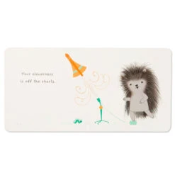 Hallmark MopTops Porcupine Stuffed Animal With You Are Curious Board Book 13 Hallmark MopTops Porcupine Stuffed Animal With You Are Curious Board Book -Hallmark MopTops Plush Porcupine Stuffed Animal Board Book 1KID1536 06