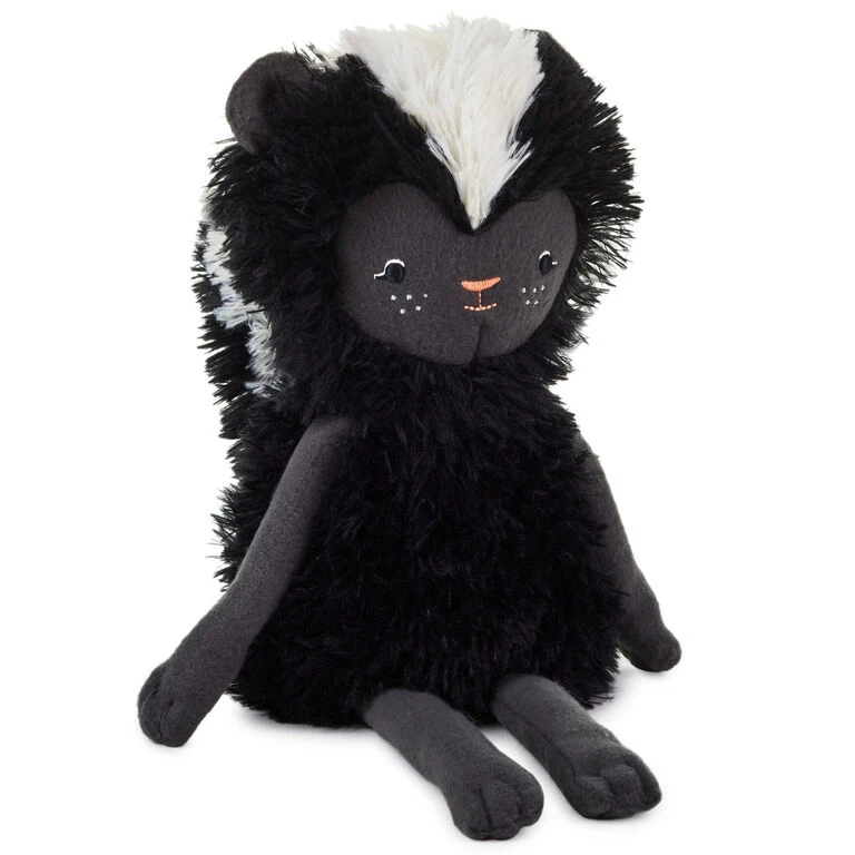 Hallmark MopTops Skunk Stuffed Animal With You Are Unique Board Book 4 Hallmark MopTops Skunk Stuffed Animal With You Are Unique Board Book - Image 2