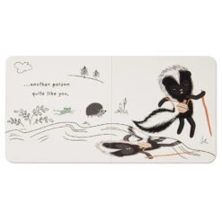 Hallmark MopTops Skunk Stuffed Animal With You Are Unique Board Book 13 Hallmark MopTops Skunk Stuffed Animal With You Are Unique Board Book -Hallmark MopTops Plush Skunk Stuffed Animal and Board Book 1KID2082 06