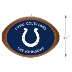 Hallmark NFL Football Indianapolis Colts Text Personalized Ornament -Hallmark NFL Football Indianapolis Colts Text Personalized Ornament 2499QHE1985B9 03