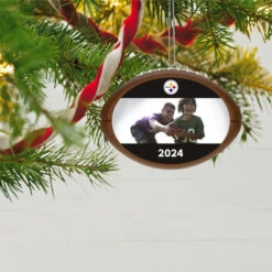 Hallmark NFL Football Pittsburgh Steelers Text And Photo Personalized Ornament -Hallmark NFL Football Pittsburgh Steelers Text and Photo Personalized Ornament 2499QHE1985B11 02