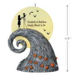 Hallmark Disney Tim Burton’s The Nightmare Before Christmas Jack And Sally Personalized Ornament With Light -Hallmark Nightmare Before Christmas Christmas Jack and Sally Personalized Keepsake Ornament With Light 2999QHE2113B1 03