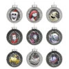 Hallmark Disney Tim Burton's The Nightmare Before Christmas Halloween Town Glass Ornaments, Set Of 9 -Hallmark Nightmare Before Christmas Glass Ball Keepsake Ornaments 2999QSB6289 01