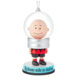 Hallmark 26 Hallmark Peanuts® Charlie Brown Big Dreams Snow Globe