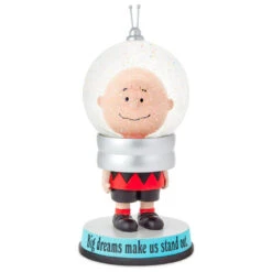 Hallmark Peanuts® Charlie Brown Big Dreams Snow Globe -Hallmark Peanuts Charlie Brown Figurine Big Dreams Snow Globe 1PAJ3548 03