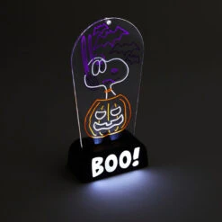 Hallmark Peanuts® Snoopy Boo! Light-Up Sign -Hallmark Peanuts Snoopy Boo LightUp Sign 1HGN1517 02