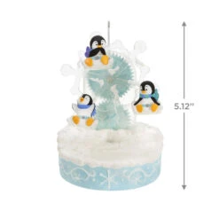 Hallmark Playful Penguins On Ferris Wheel Musical Ornament With Light And Motion -Hallmark Penguins on Ferris Wheel Keepsake Ornament 4499QGO2679 03