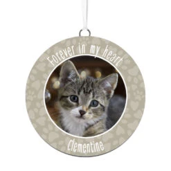 Hallmark Pet Memorial Personalized Text And Photo Ceramic Ornament